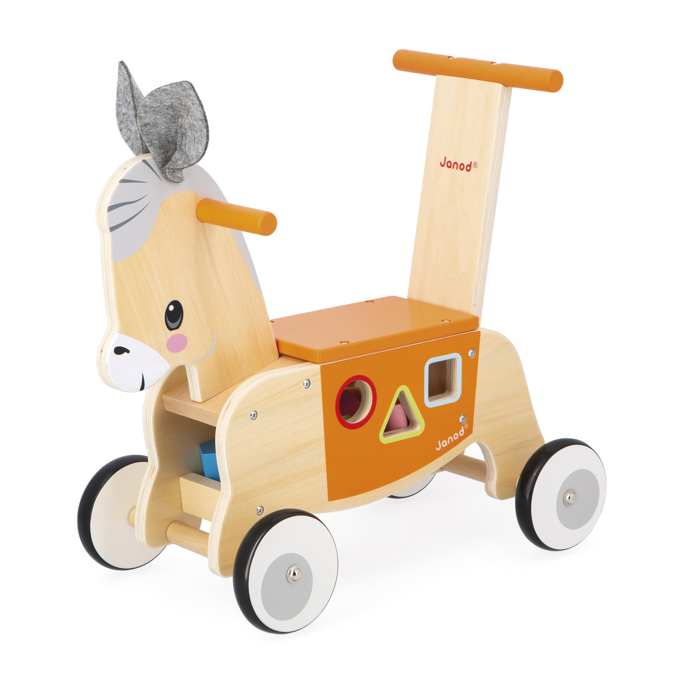 janod-j03325-holzlauflernwagen-esel-mit-setzkasten image 2
