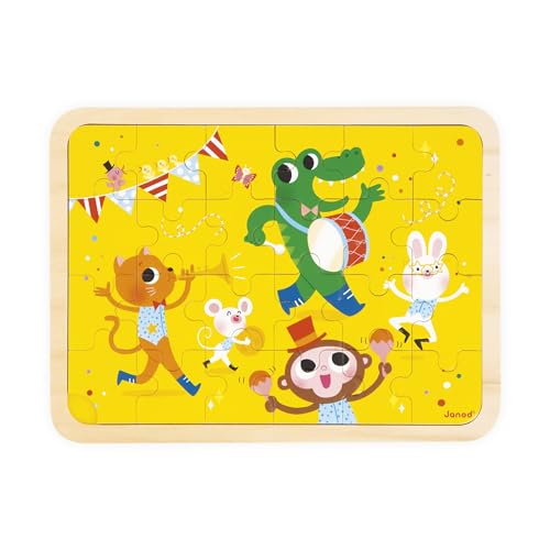 janod-holzpuzzle-tierfanfare-j07125-24-teile-ab-4-jahren image 8