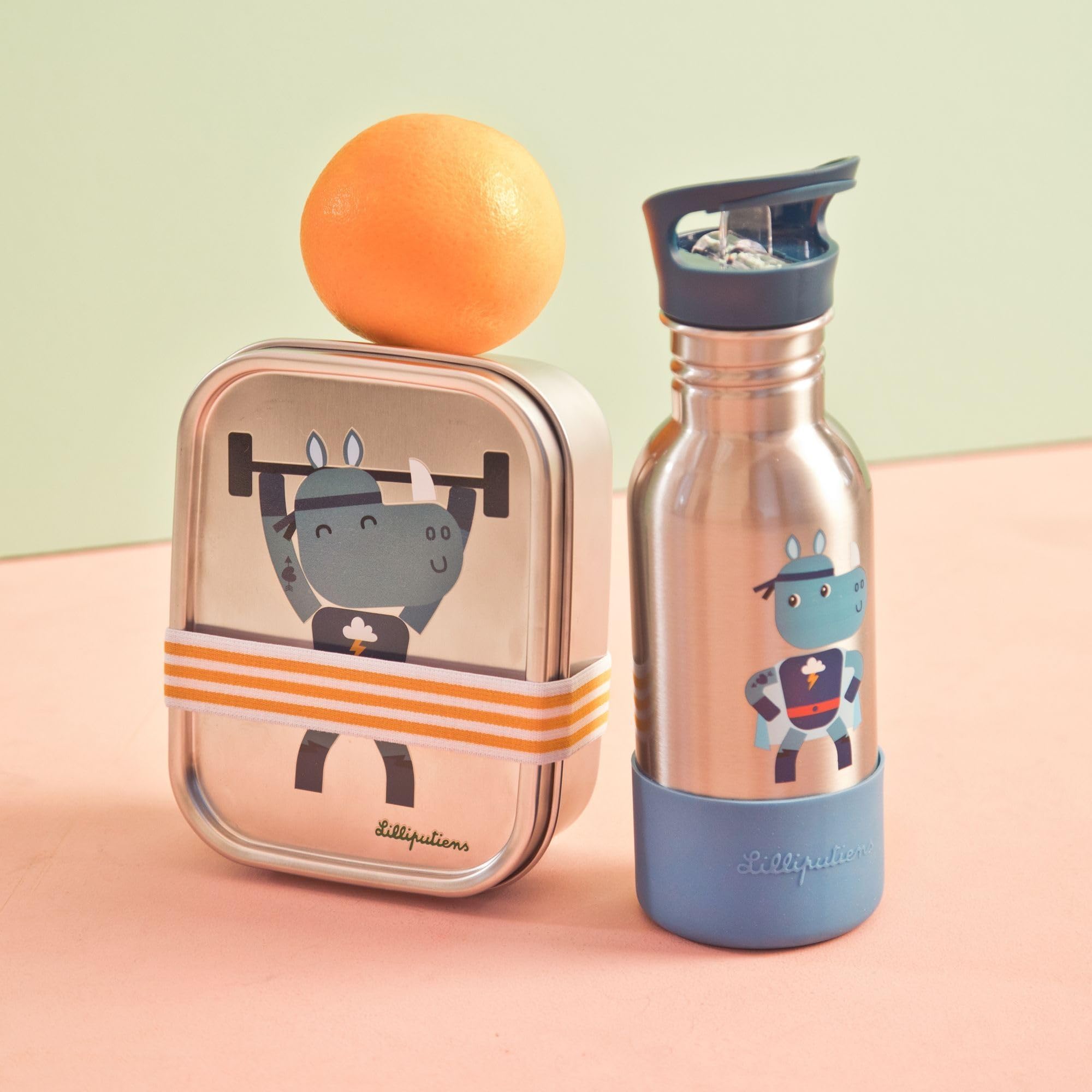 lilliputiens-lunchbox-super-marius-84469-edelstahl-brotdose-1-l image 3