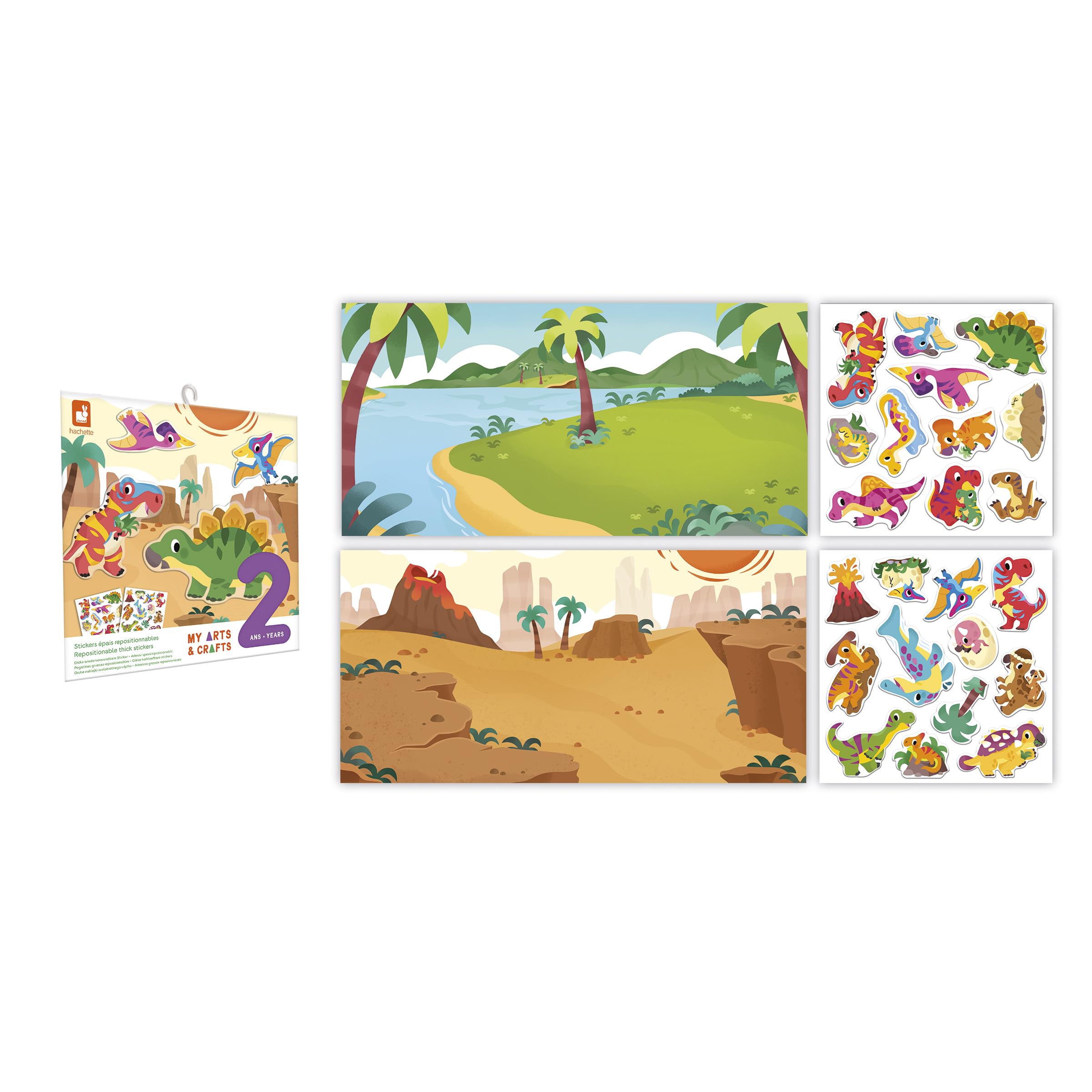 janod-dino-sticker-set-30-repositionierbare-sticker-ab-2-jahre image 6