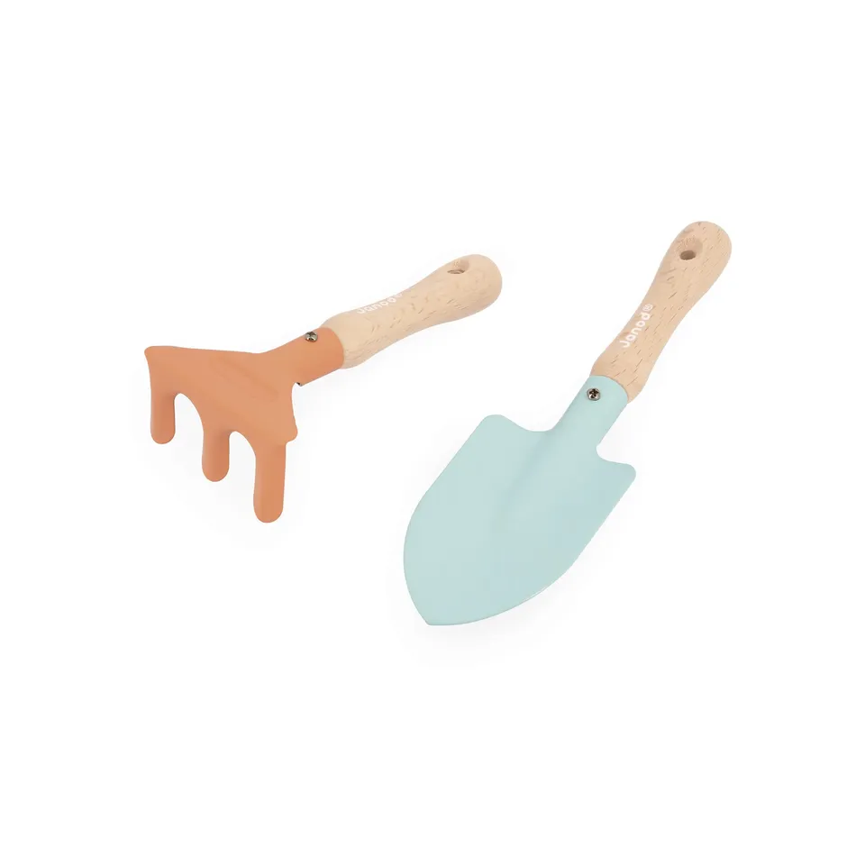janod-gartenger-te-set-f-r-kinder-schaufel-und-rechen-aus-metall-und-holz-ab-3-j image 1