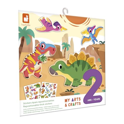 janod-dino-sticker-set-30-repositionierbare-sticker-ab-2-jahre image 7