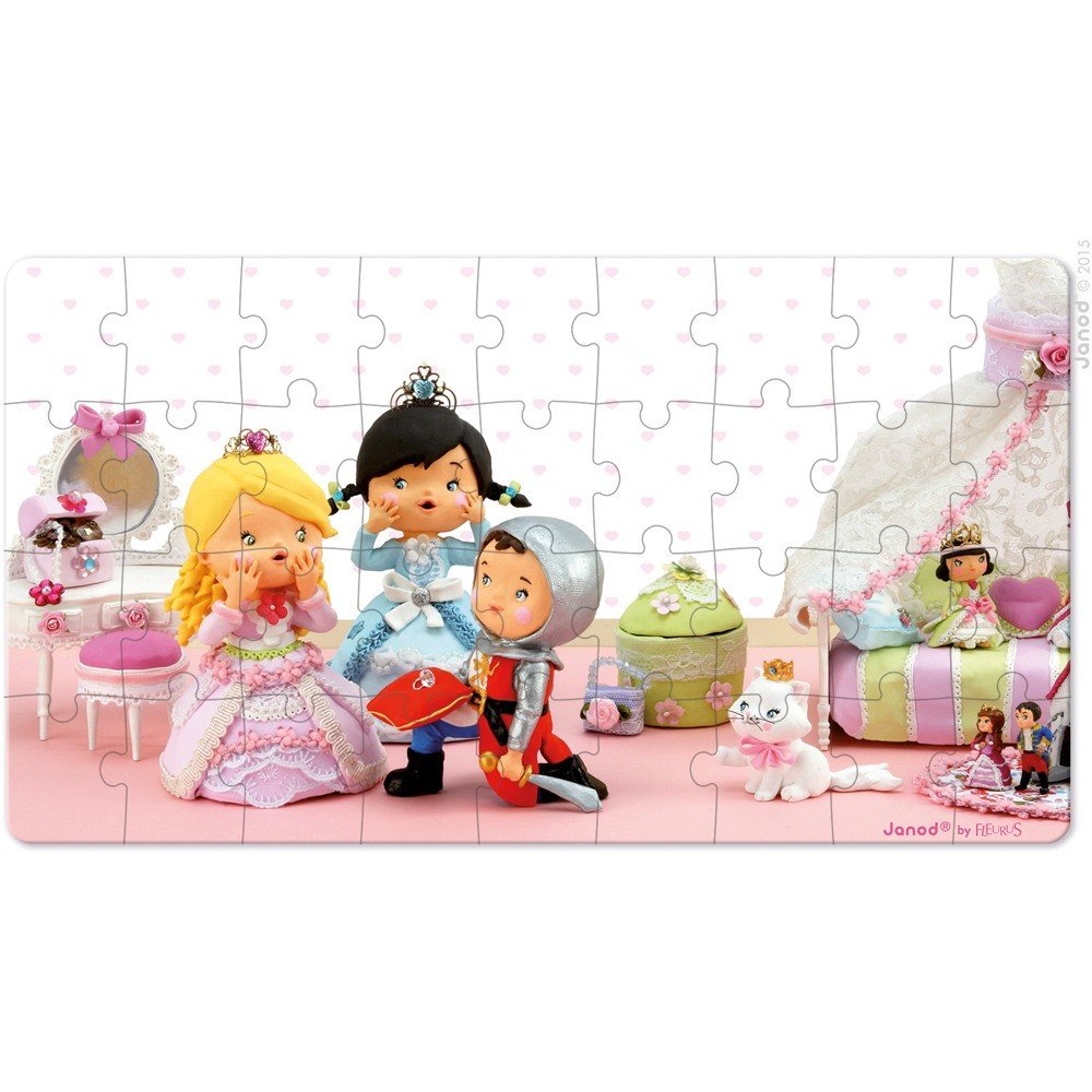 janod-j02770-puzzle-rose-prinzessin-2-motive-24-und-36-teile-3-6-jahre image 4