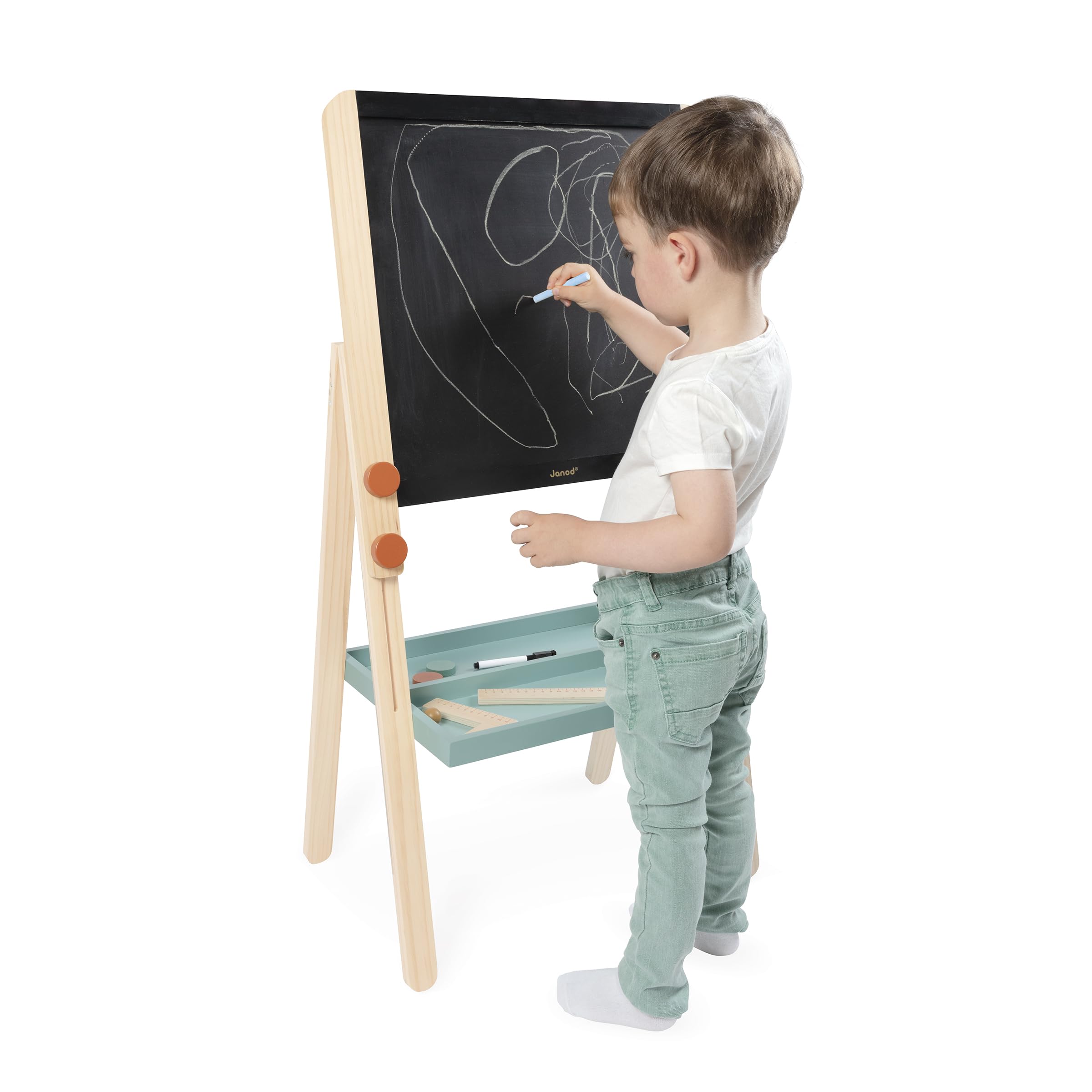 janod-h-henverstellbare-holztafel-doppelseitig-magnet-kreidetafel-mit-18-teilen image 6