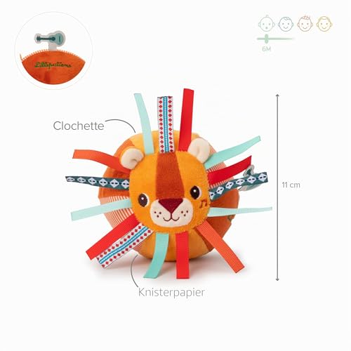lilliputiens-activity-ball-jack-der-l-we-babyball-11-cm image 7