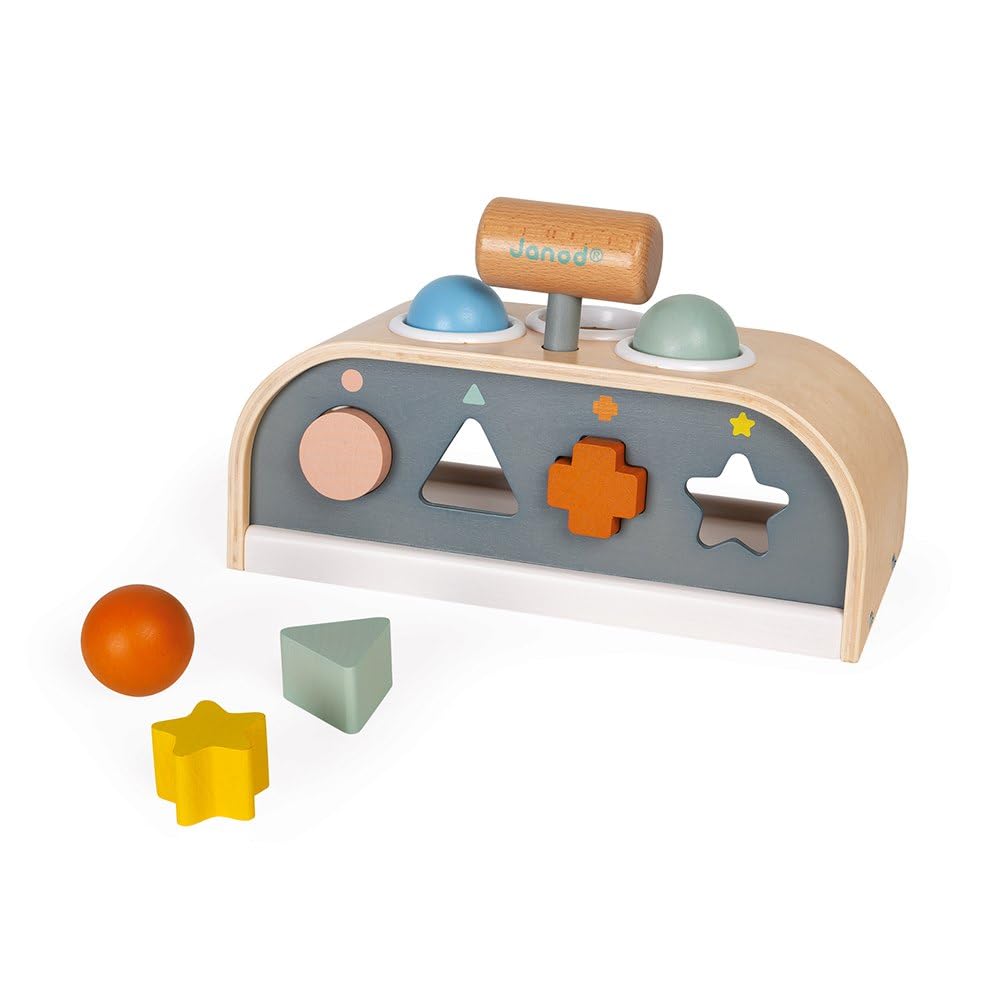 janod-sweet-cocoon-j04409-tap-tap-3-in-1-holz-klopfspiel-mit-formensortierer-ab- image 3