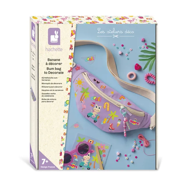 janod-kreativset-g-rteltasche-lila-zum-selbstgestalten-diy-set-ab-7-jahren image 1