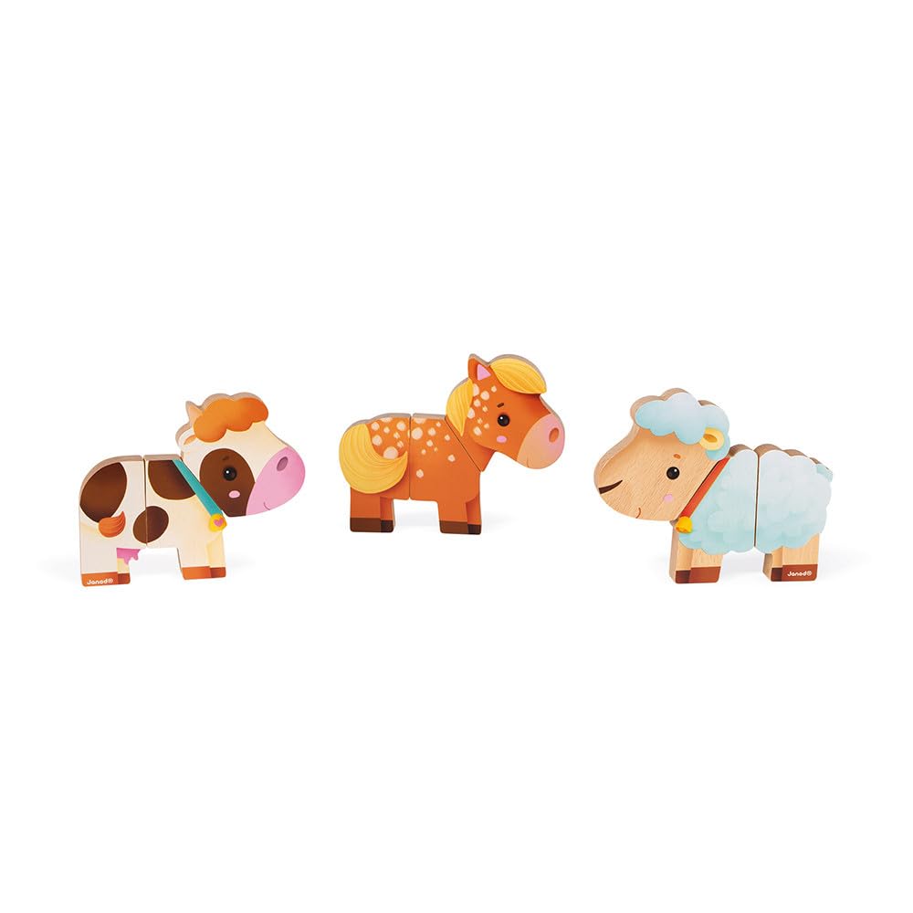janod-funny-magnets-j08058-bauernhoftiere-magnetspiel-holz image 6