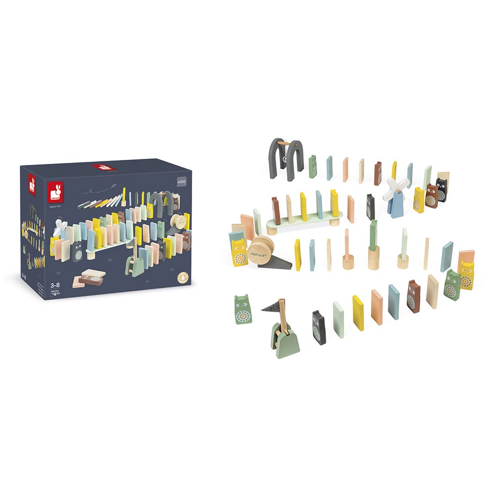 janod-sweet-cocoon-j04404-28-holzdominos-100-teiliges-domino-parcours-set-pastel image 8