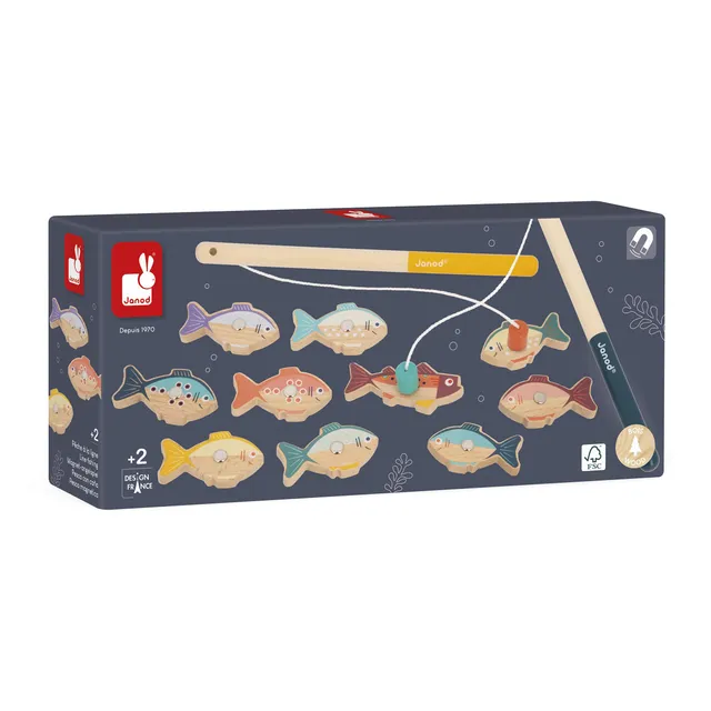 janod-angelspiel-aus-holz-2-magnet-angelruten-10-fische image 1