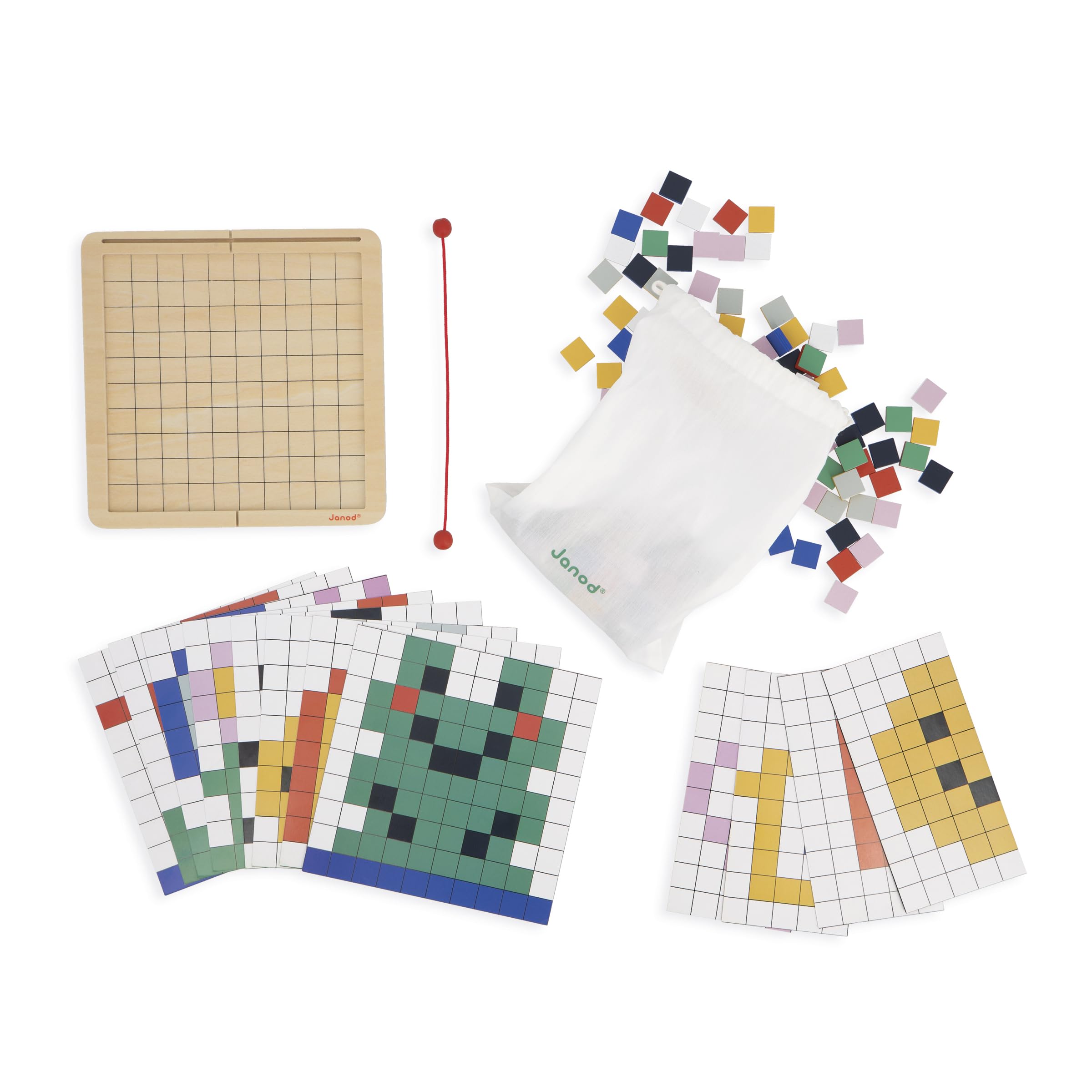 janod-symmetrie-codierung-lernspiel-4-spielmodi-mosaik image 4