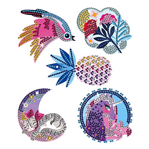janod-kreativ-set-strass-anh-nger-5-deko-anh-nger-zum-bekleben-mit-1500-steinen image 6