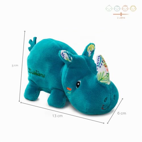 lilliputiens-mini-figur-marius-das-nashorn-stoffspielzeug-ab-2-jahren image 7
