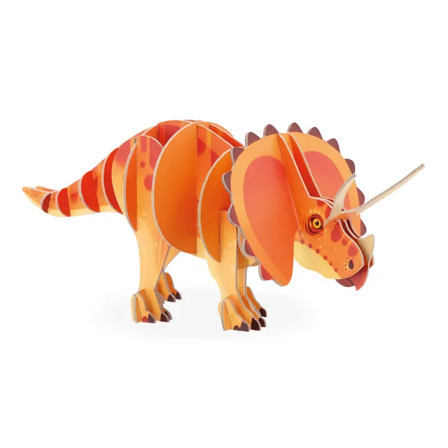 janod-3d-kinderpuzzle-triceratops-32-teile-j05838-fsc-pappe-ab-5-jahren image 1