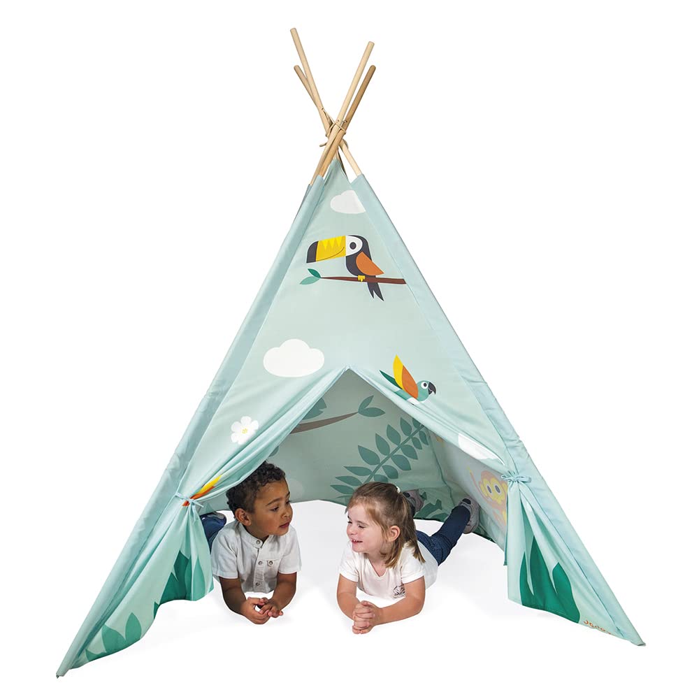janod-tropik-kinder-tipi-j08263-spielzelt-119-x-119-x-160-cm-ab-2-jahre image 5