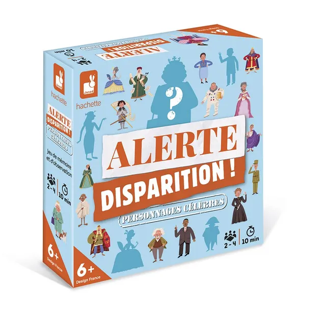 janod-vermisstalarm-gesellschaftsspiel-j02457 image 1