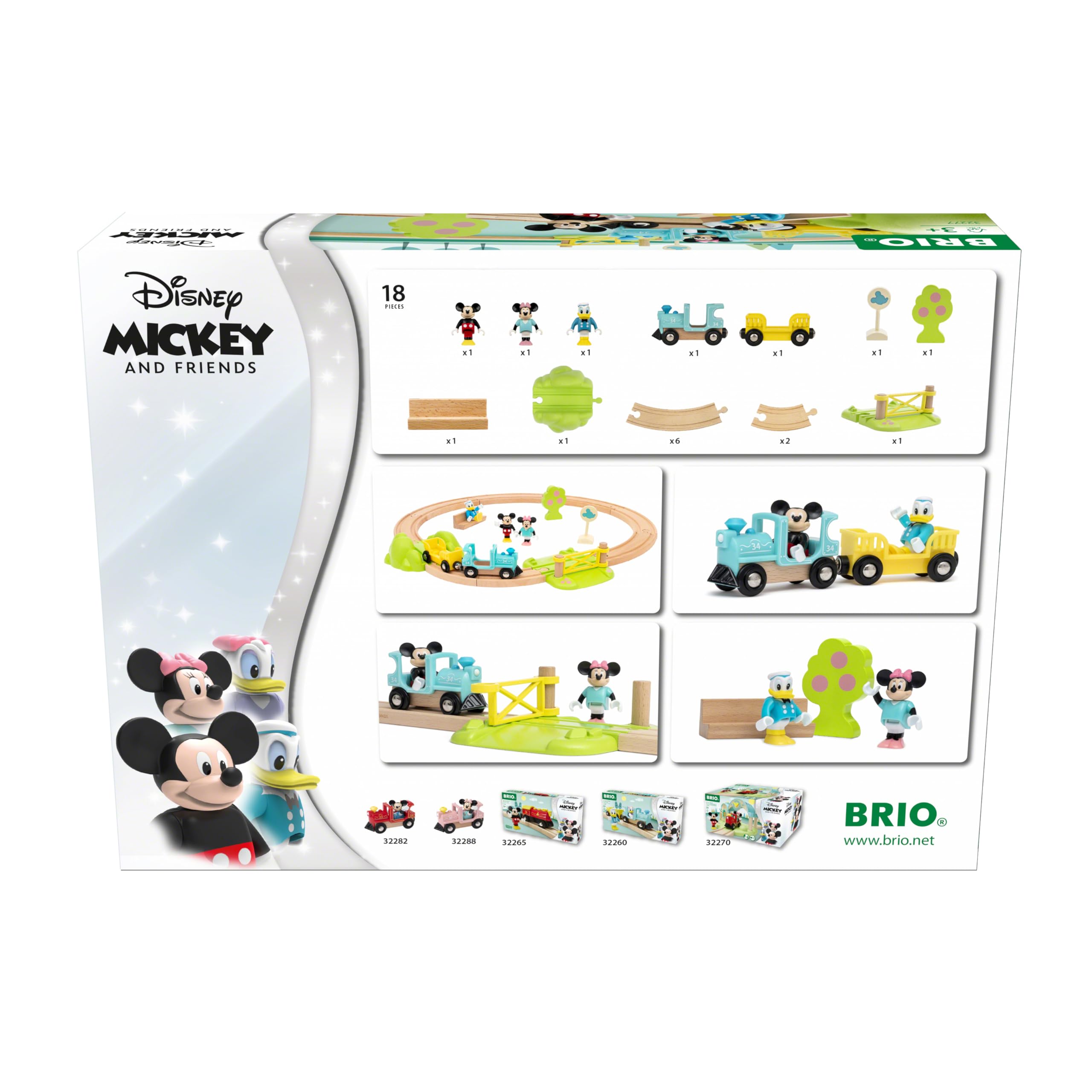 brio-world-32277-micky-maus-eisenbahn-set-holzeisenbahn image 4