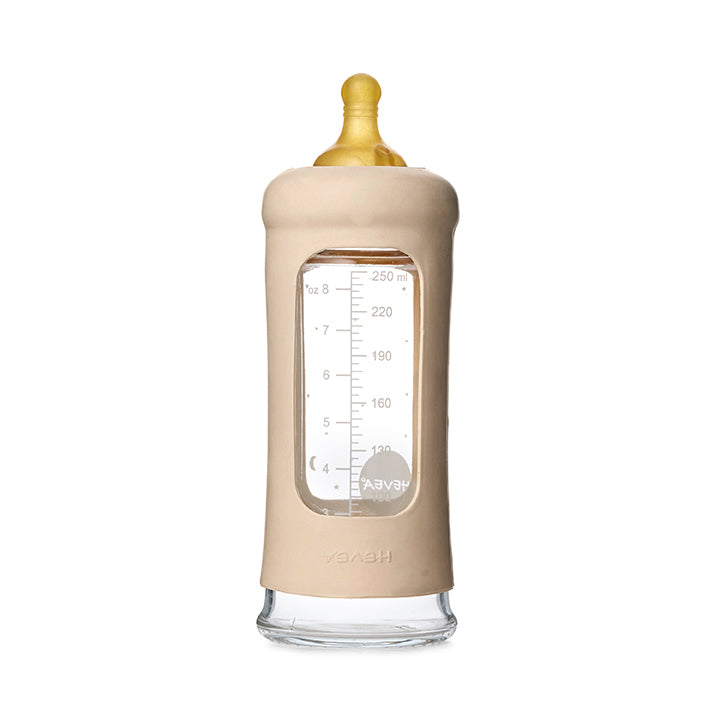 hevea-weithals-baby-glasflasche-250ml-mit-h-lle image 6