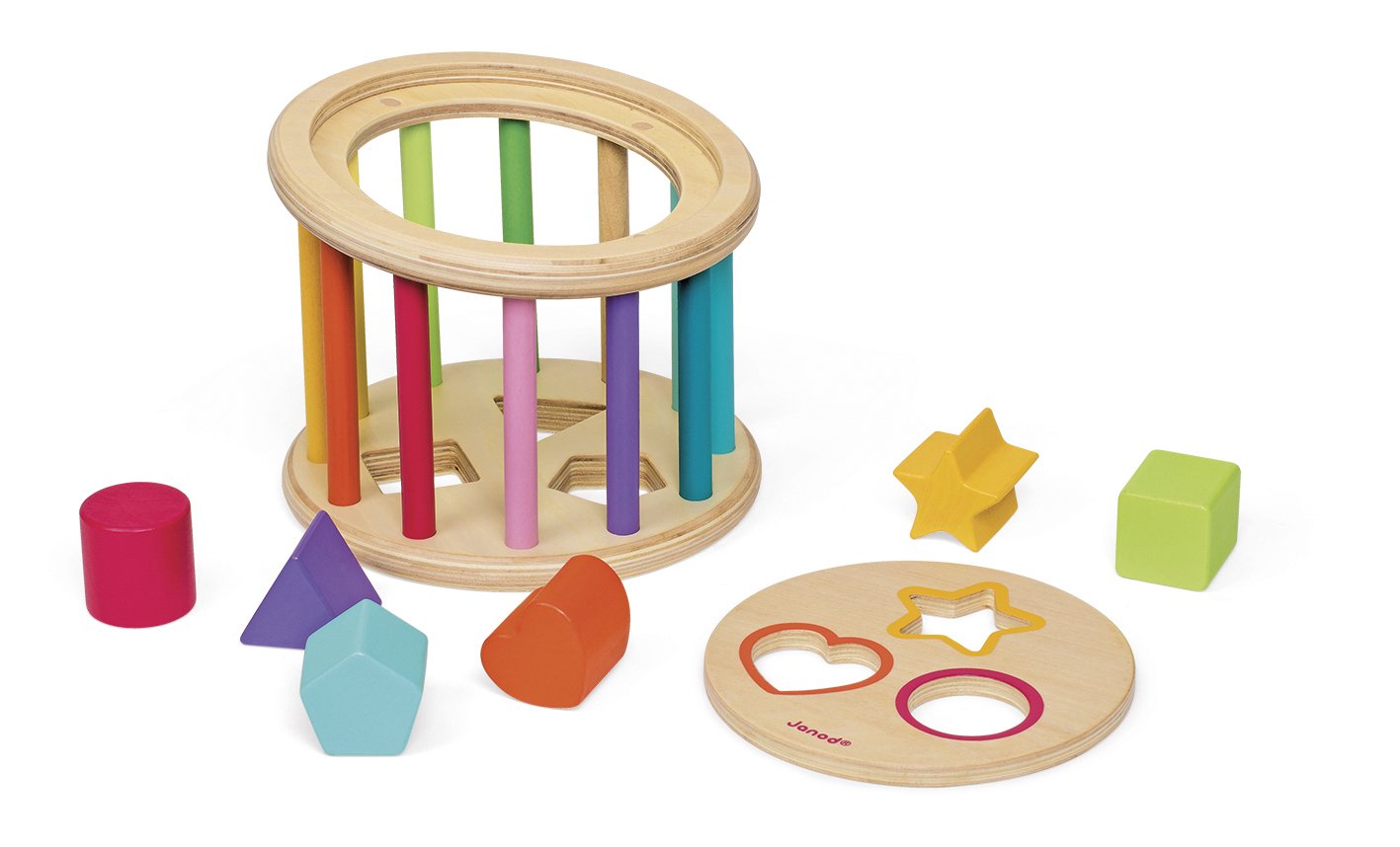 janod-holz-sortierspiel-rolltrommel-steckbox-j05336 image 2