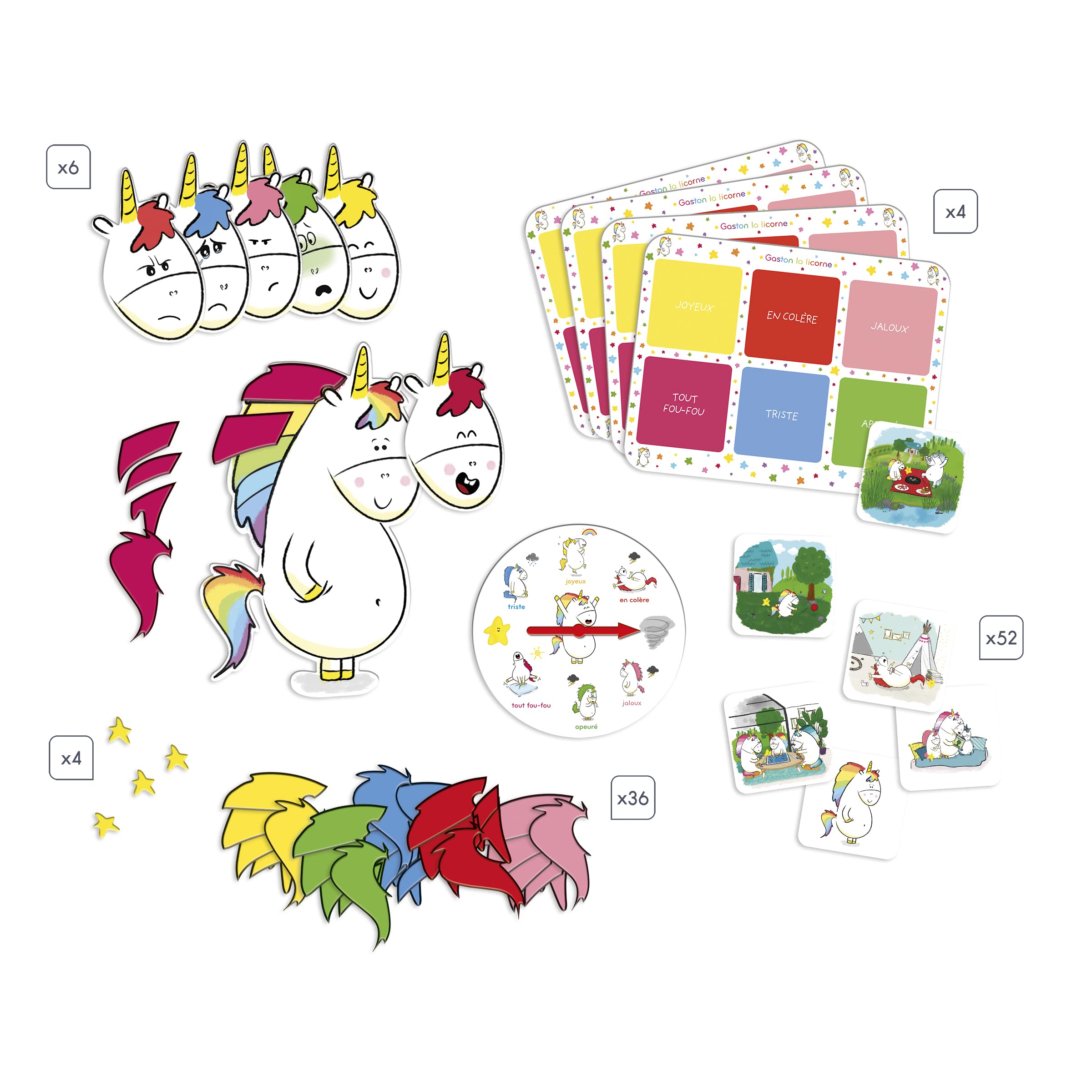 janod-gaston-la-licorne-mes-motions-lernspiel image 2