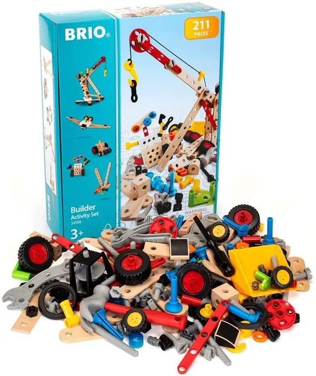 brio-builder-34588-kindergartenset-210-teiliges-konstruktionsspielzeug image 1