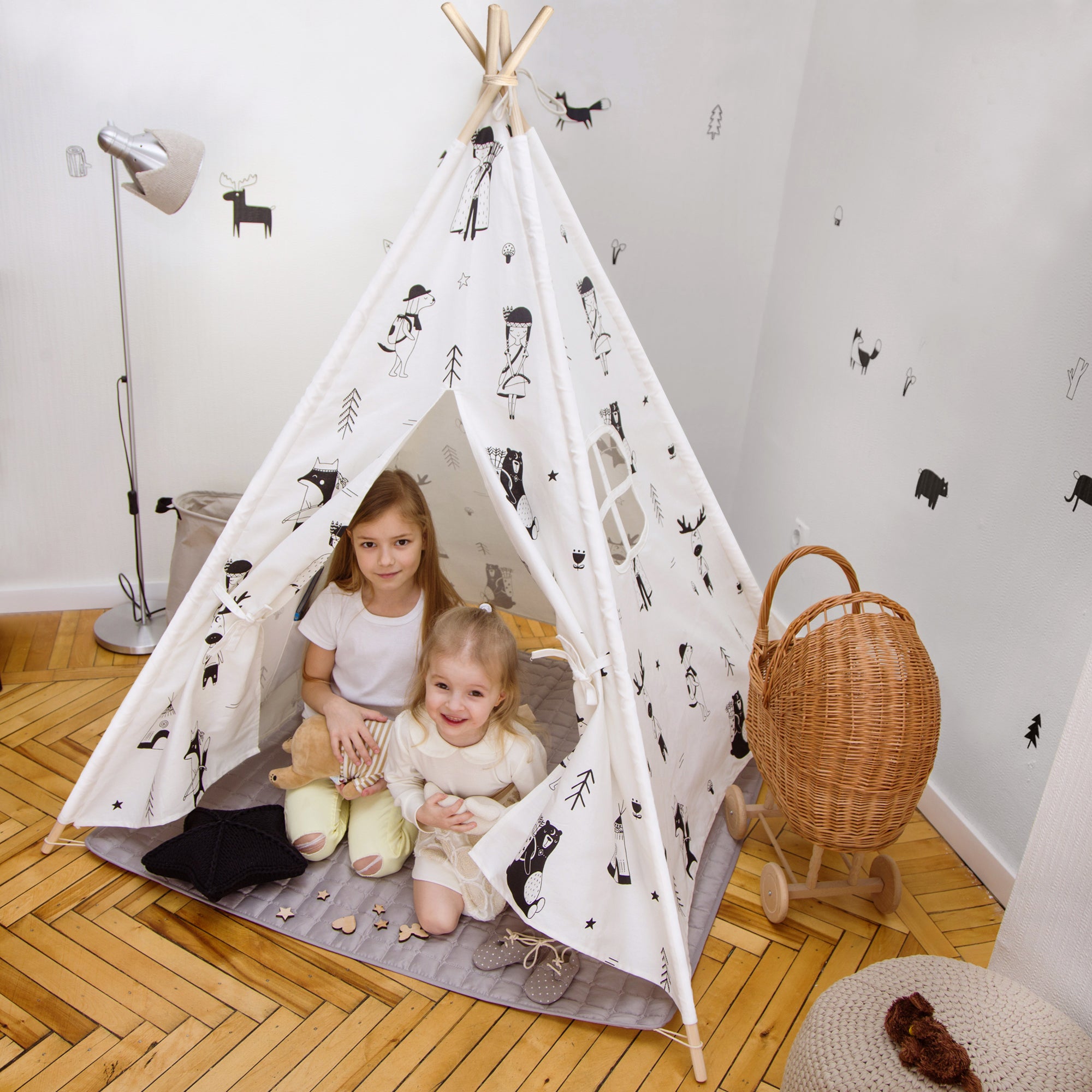 hakuna-matte-tipi-zelt-little-explorers-baumwolle image 5
