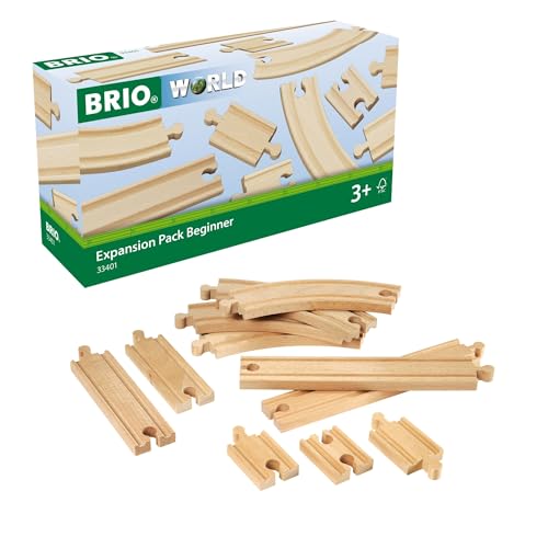 brio-world-kleines-schienensortiment-11-teile-holzeisenbahn-erweiterung image 8