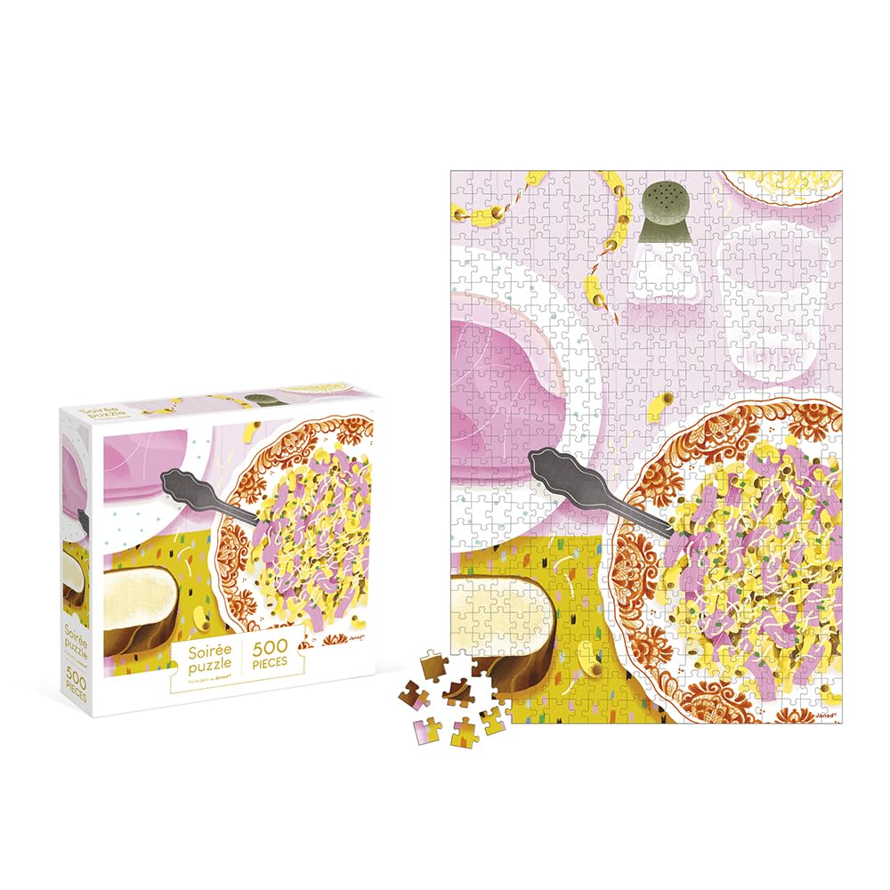 janod-puzzle-500-teile-schinken-coquillettes-erwachsenen-puzzle-ab-8-jahren image 2