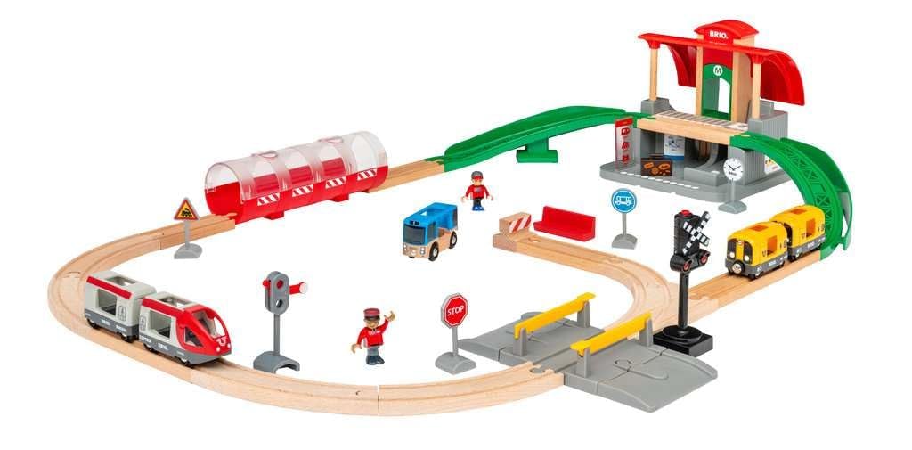 brio-world-33989-gro-es-city-bahnhof-set-holzeisenbahn image 4