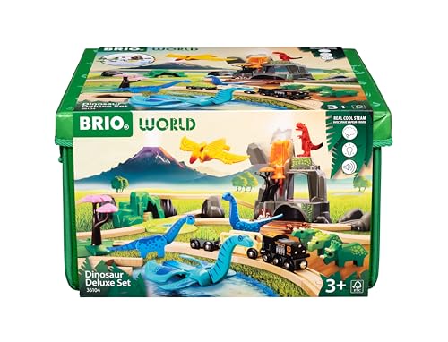 brio-world-dinosaurier-deluxe-set-36104-45-teiliges-zugset-mit-vulkan-ab-3-jahre image 8