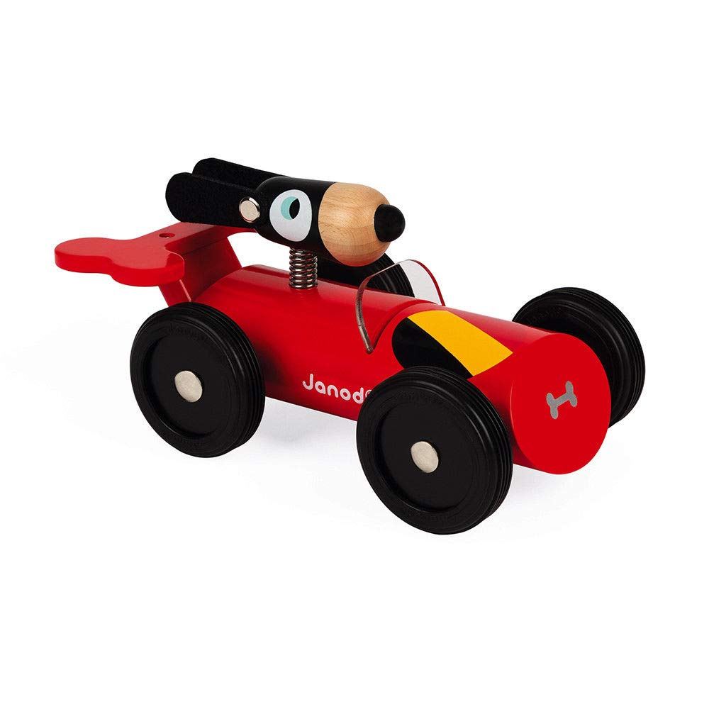 janod-spirit-richard-rennwagen-gr-n-holz-spielauto image 2
