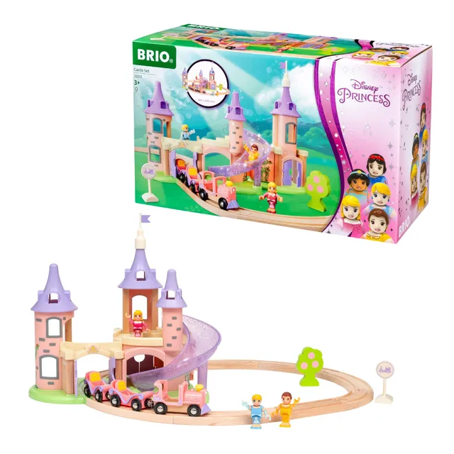 brio-world-33312-disney-traumschloss-eisenbahn-set-prinzessinnen-zug-mit-schloss image 1