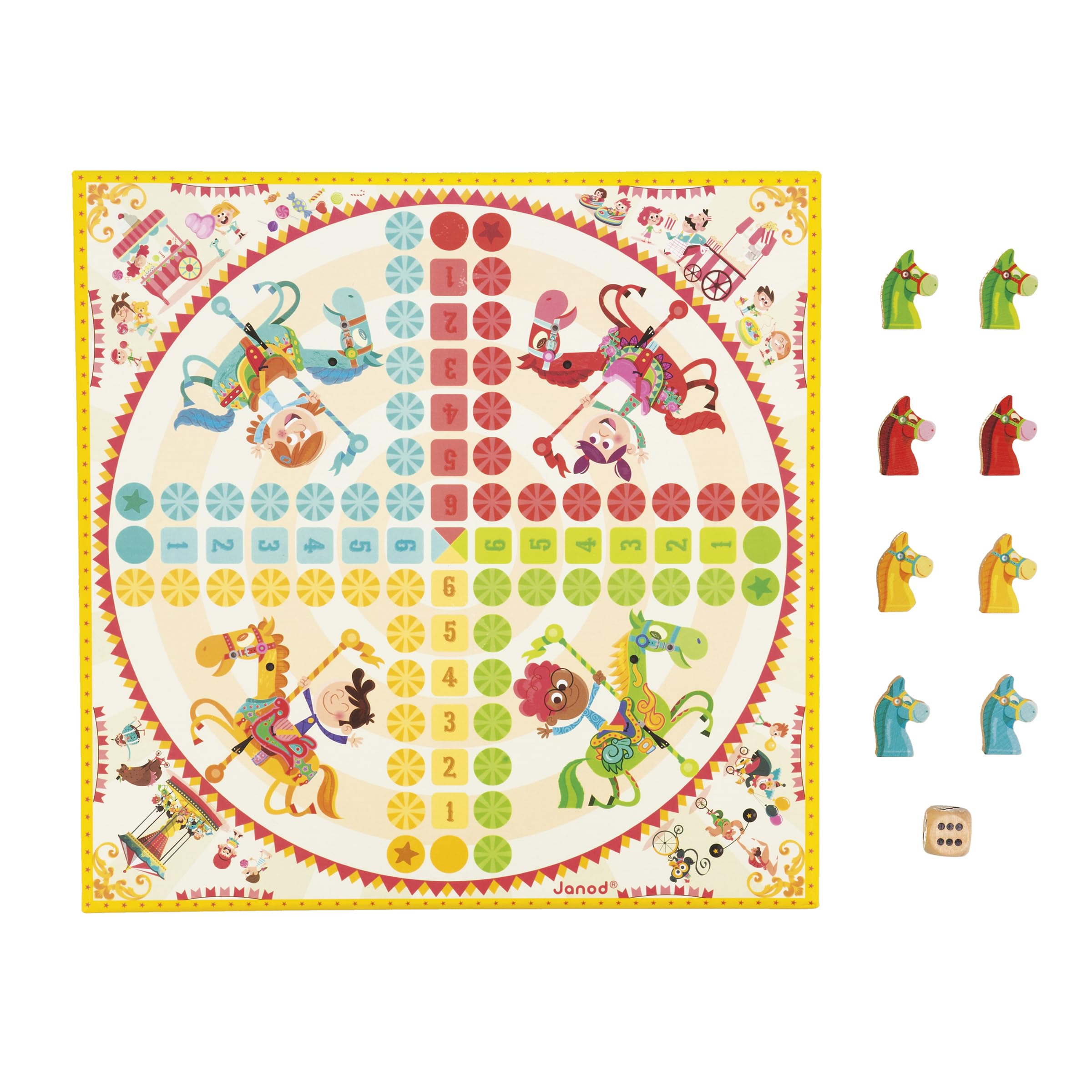 janod-carrousel-multi-games-box-j02742-mit-5-familienspielen image 4