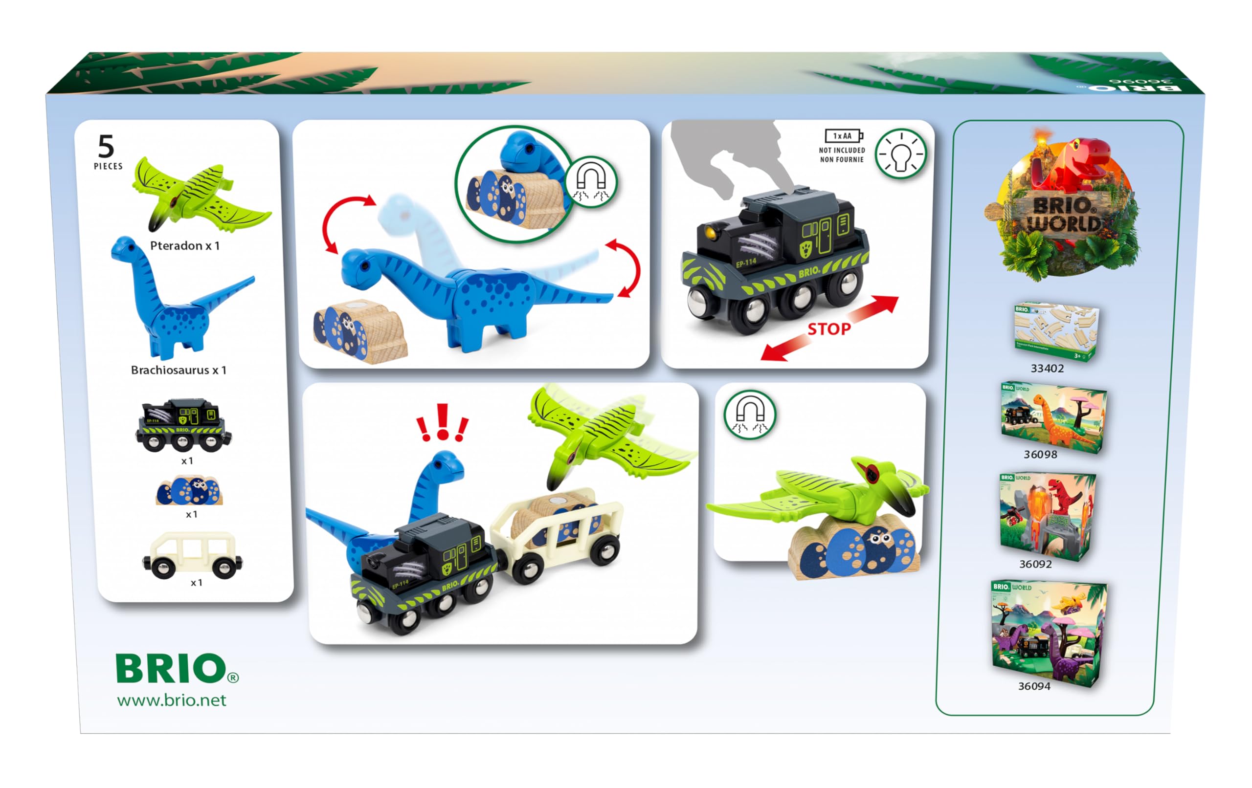 brio-world-36096-dinosaurier-batteriezug-mit-licht image 3