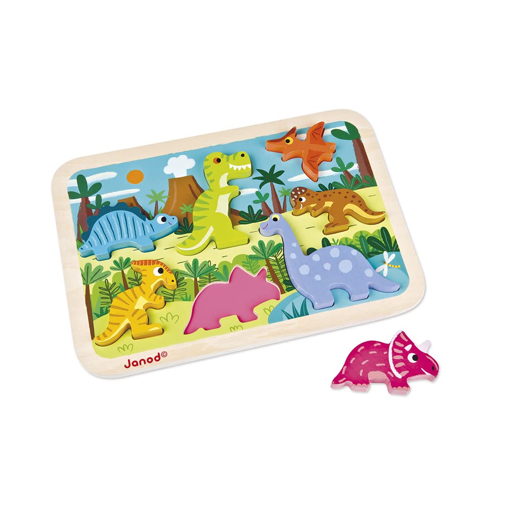 janod-chunky-puzzle-zoo-holz-steckpuzzle-mit-7-tieren image 5
