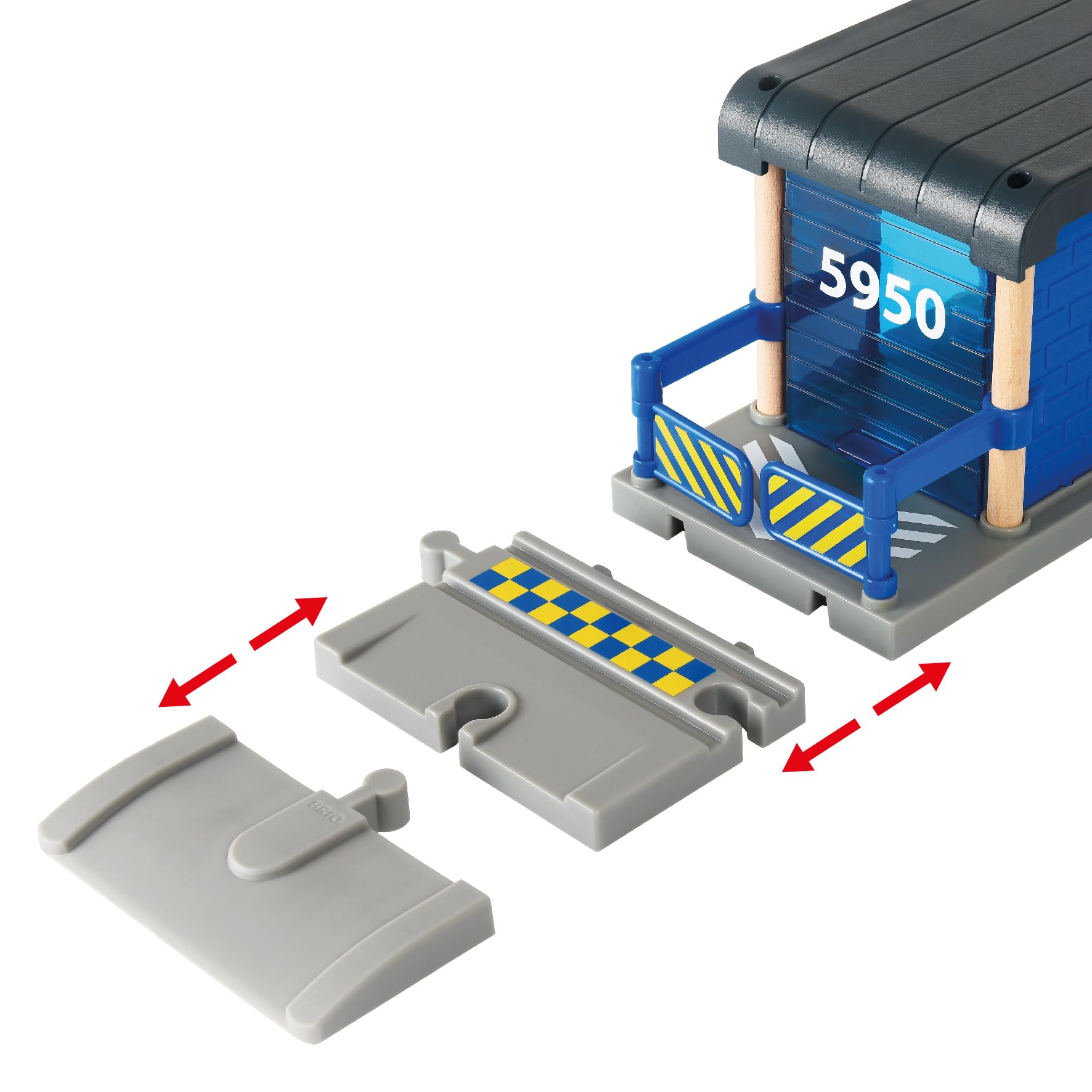 brio-world-gro-es-polizeieinsatz-set-34-teile-holzeisenbahn-mit-lok-blaulicht-un image 6