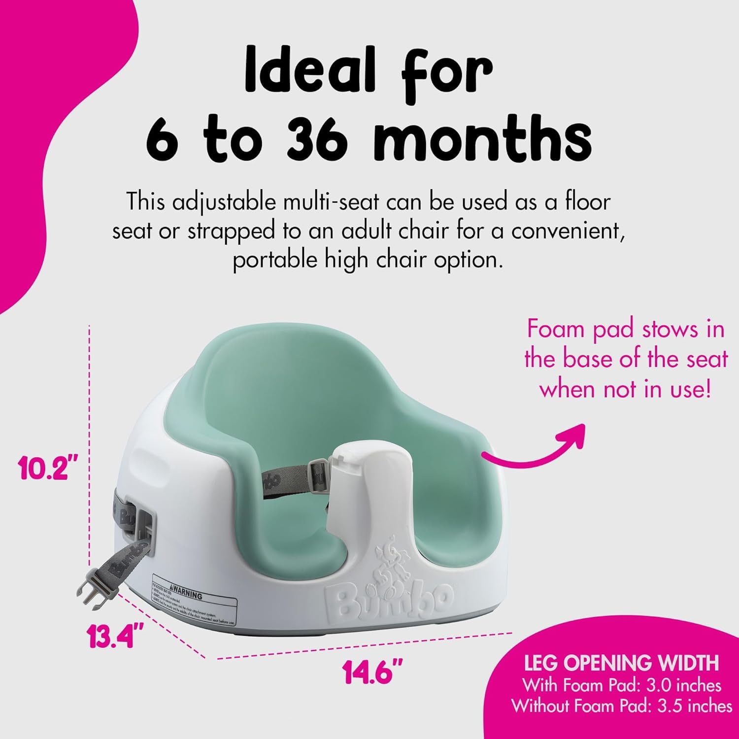 bumbo-multi-seat-hemlock-3-in-1-babysitz-hochstuhl-sitzerh-hung image 4