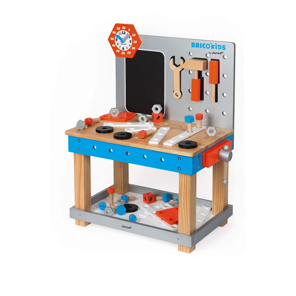 janod-brico-kids-riesige-magnetische-holz-werkbank image 4