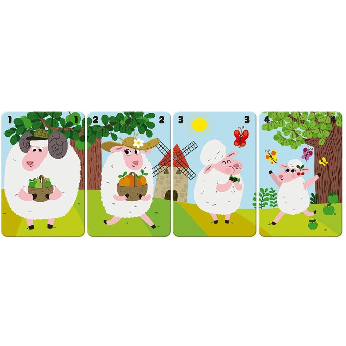 janod-j02756-quartett-tierfamilie-bauernhof-kartenspiel image 7