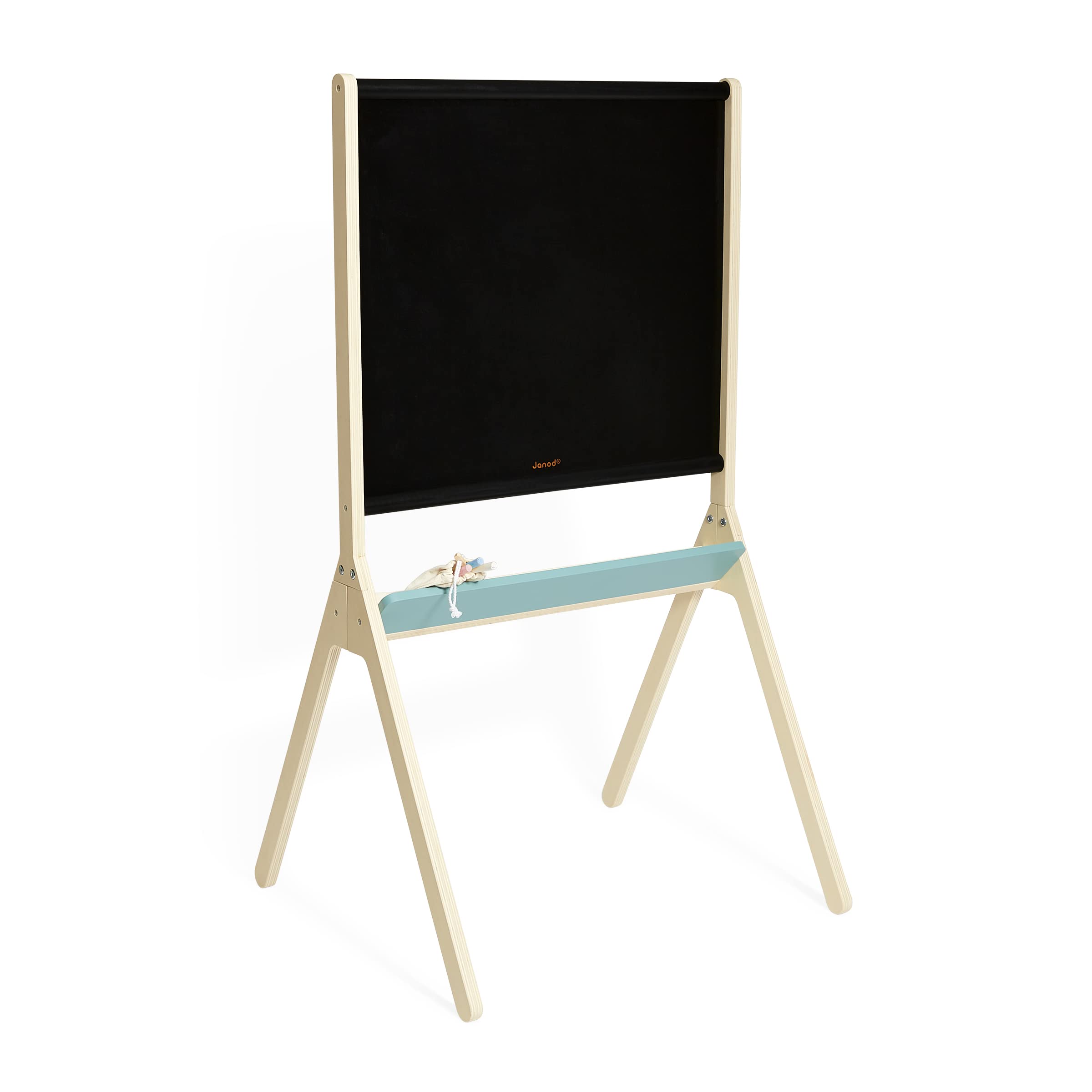 janod-klassische-doppelseitige-magnettafel-standtafel-mit-20-magneten image 3
