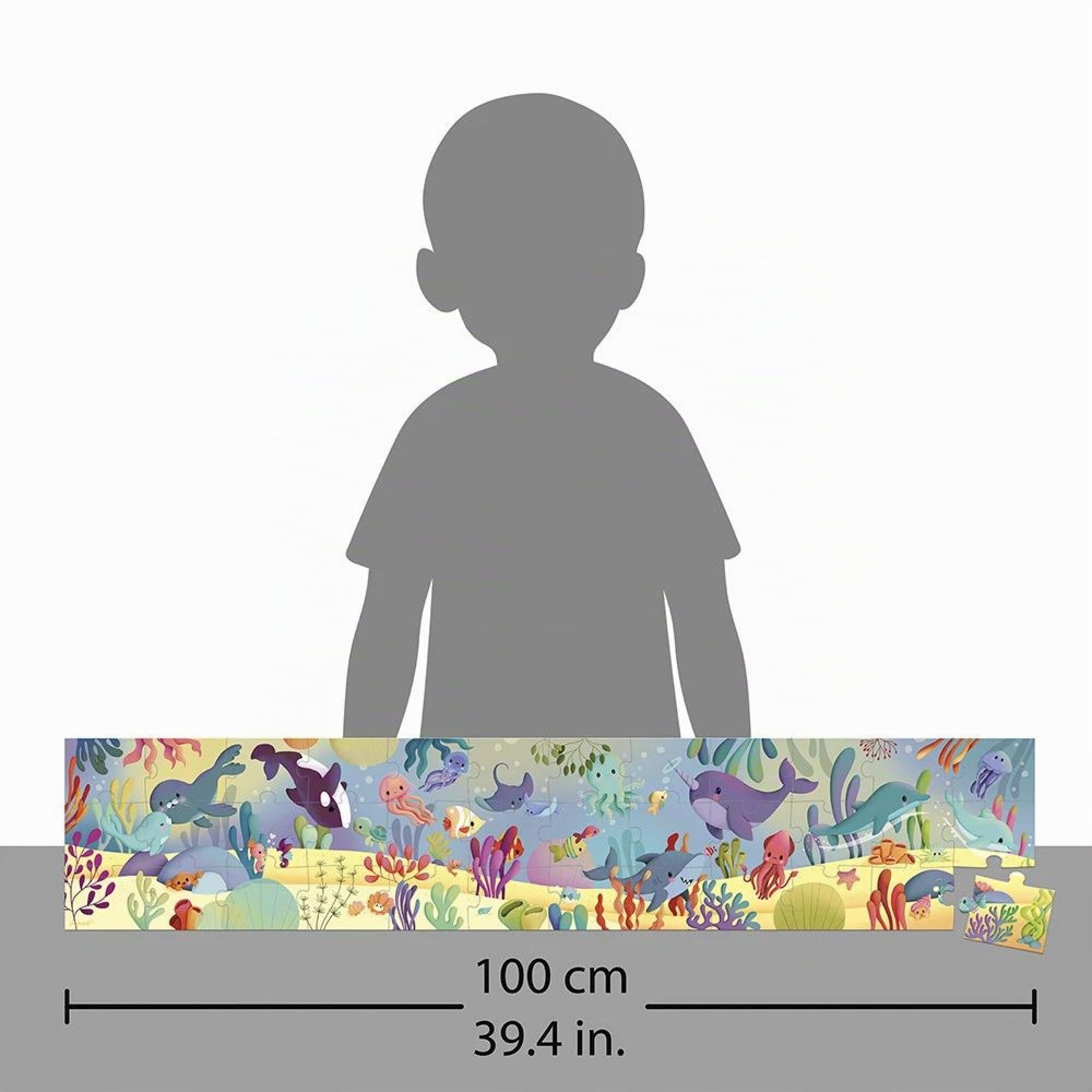 janod-puzzle-36-teile-meerestiere-panorama-100-cm-j02554 image 3