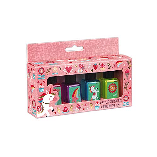 janod-einhorn-mini-textmarker-4er-set-j07861 image 3
