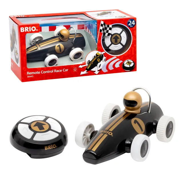 brio-30443-rc-rennwagen-schwarz-gold-ferngesteuertes-auto-ab-2-jahren image 1