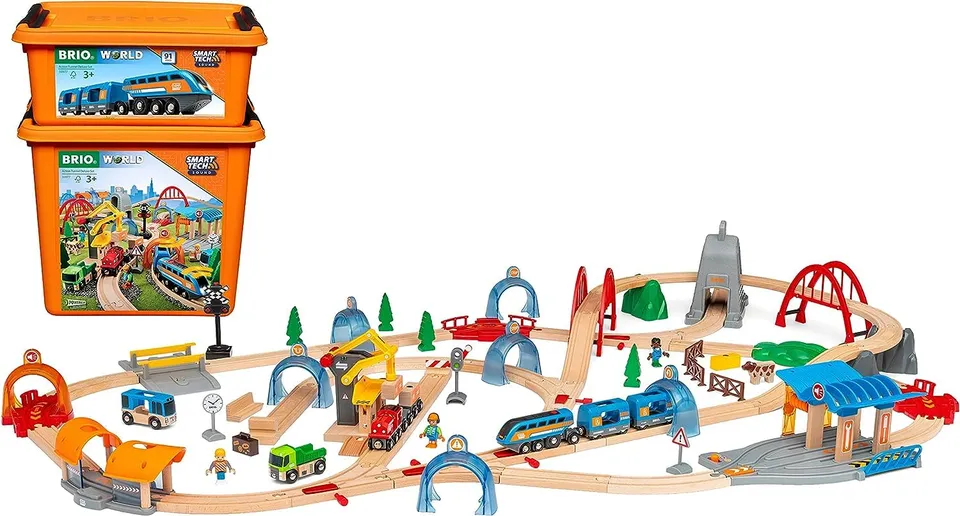 brio-world-33977-smart-tech-sound-deluxe-set-91-teilig image 1