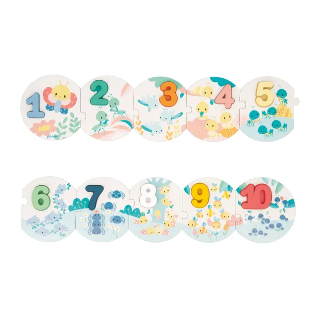 janod-pure-puzzle-meine-ersten-zahlen-j08042-10-teilig-mit-holzzahlen image 1