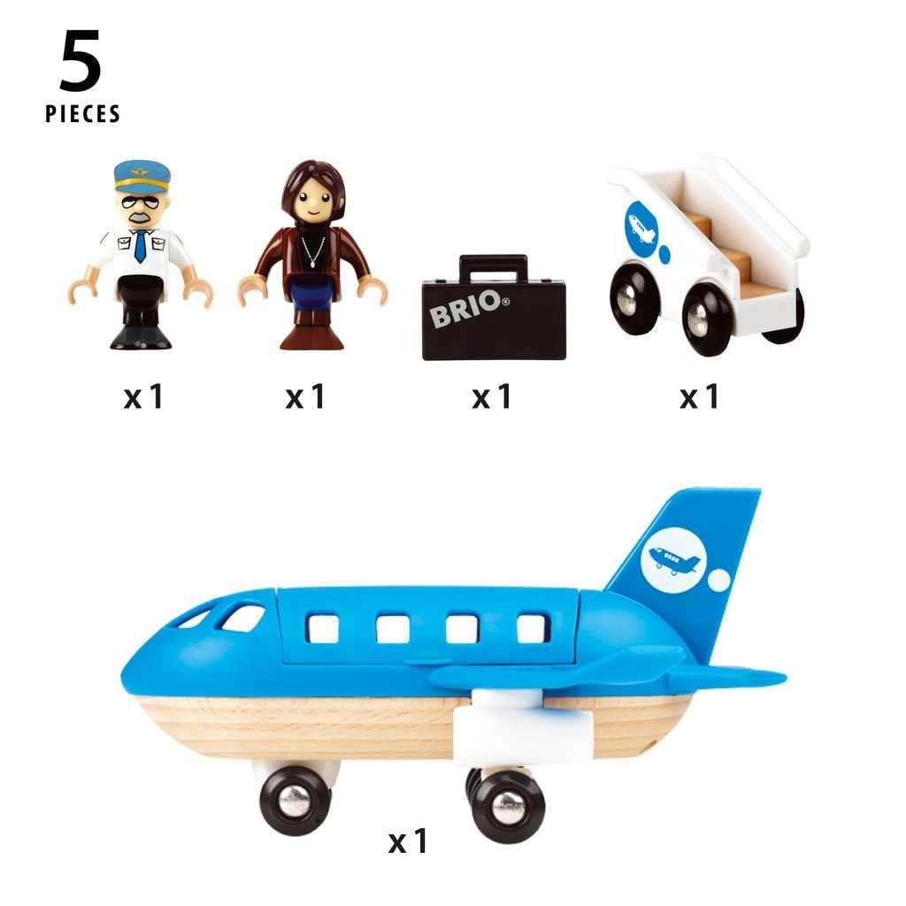 brio-world-blaues-flugzeug-mit-treppe-und-figuren-ab-3-jahre image 7