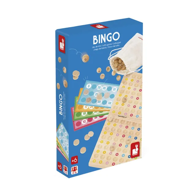 janod-mein-erstes-bingo-lotto-gesellschaftsspiel-mit-90-holzkugeln-ab-6-jahren image 1