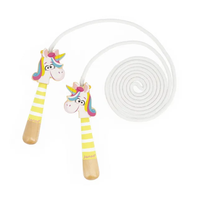 janod-j03377-springseil-einhorn-verstellbar-2-m-holzgriffe image 1