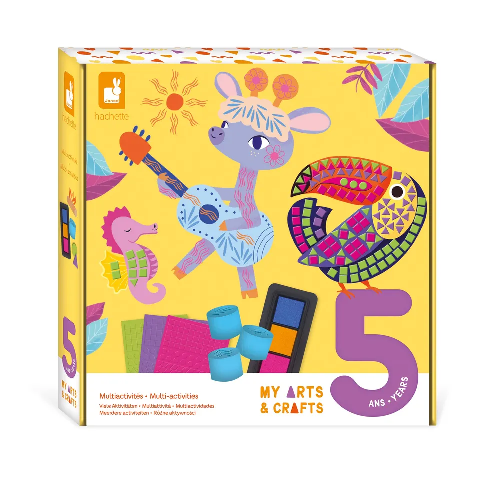 janod-my-arts-crafts-multiaktivit-ts-set-8-bilder-j07748 image 1