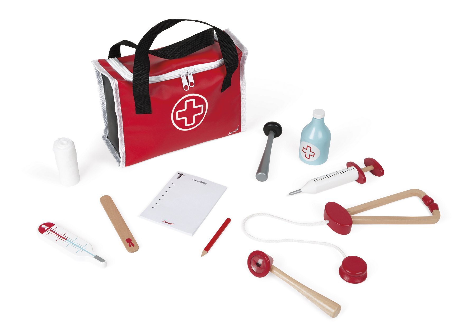 janod-zahnarztkoffer-rollenspielset-j06550-mit-9-teiligem-zubeh-r image 5
